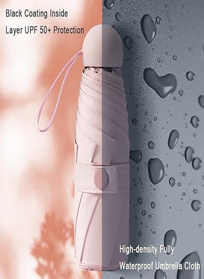 coku 38-inch Portable Mini Umbrella for Women, Men, Kids, Girls, Boys 3 Fold umbrella for Sun Protection & Rain Foldable & Lightweight Manual Open Umbrella for Travel (Random Color) - Image 5